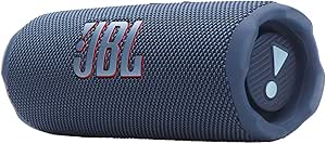 JBL Flip 7, Wireless Portable Bluetooth Speaker, 16 Hours of Playtime, IP68 Waterproof, Dustproof and Drop-Proof, JBL Pro Sound with AI Boost, Auracast Multi-Speaker Connection, Blue
