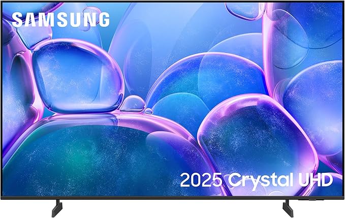 Samsung Crystal UHD 43" U7000F, Crystal Processor 4k, 4k Upscaling, Object Tracking Sound Lite, One UI Tizen, Smart TV, 2025