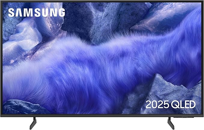 Samsung 55" QLED QEF1 4K, Q4 AI Processor, Knox Security, 100% Colour Volume with Quantum Dot, Endless Free Content, Samsung Vision AI Smart TV, 2025
